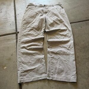 34x28 Chino Wide Leg Skater Dress Pants Y2K Grunge 2000s Vintage